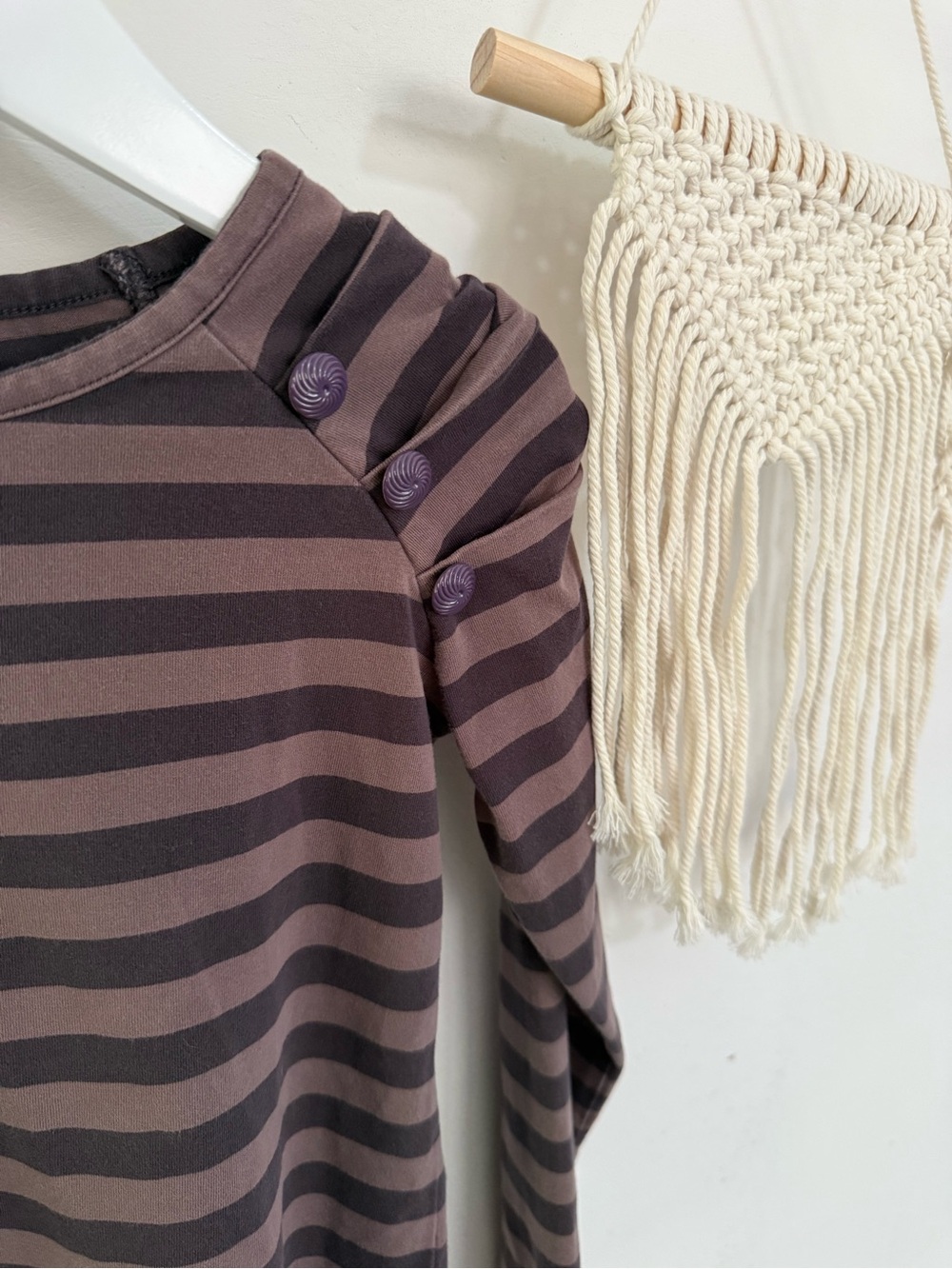 Matilda Jane - size 6 - striped long sleeve tee - Picture 5 of 9